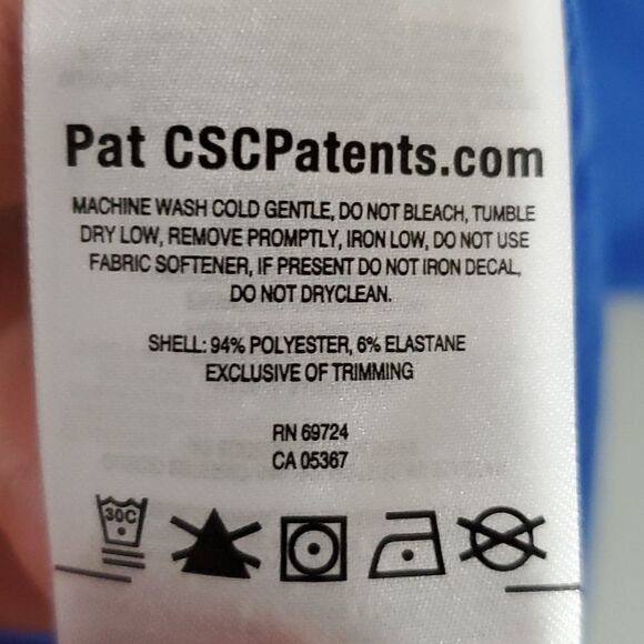 Columbia omni-wick blue polo short sleeve - Picture 6 of 6